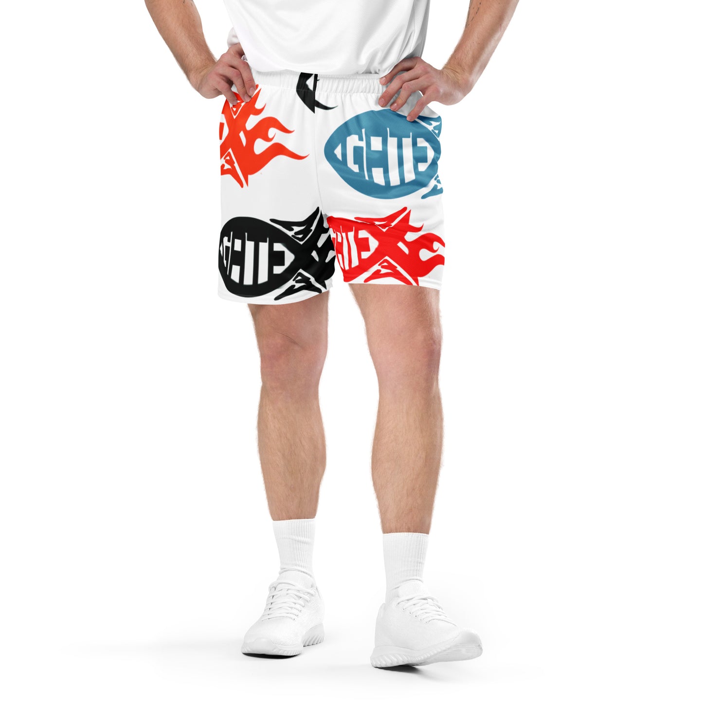 SOUL SEEKERS Unisex mesh shorts
