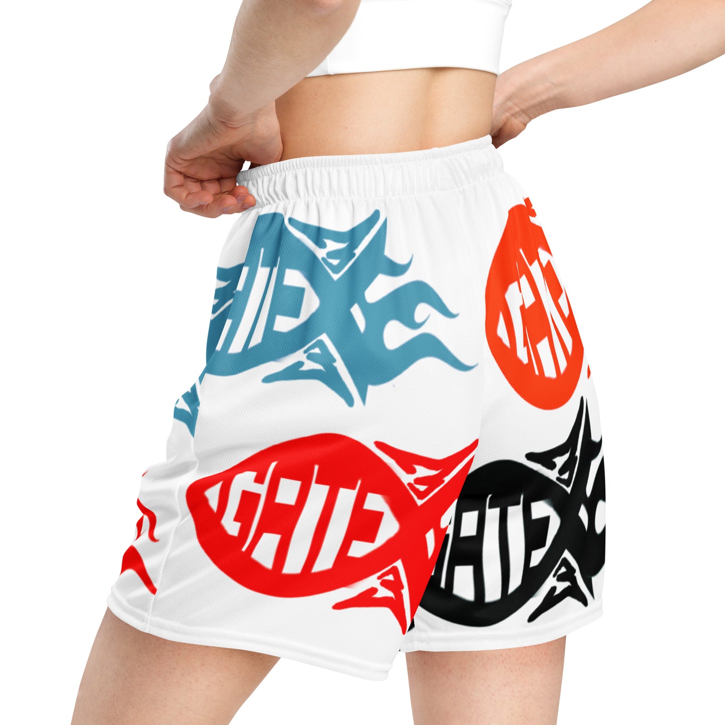 SOUL SEEKERS Unisex mesh shorts