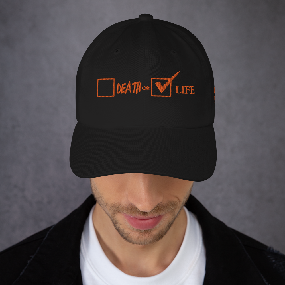 CHOOSE LIFE Dad hat