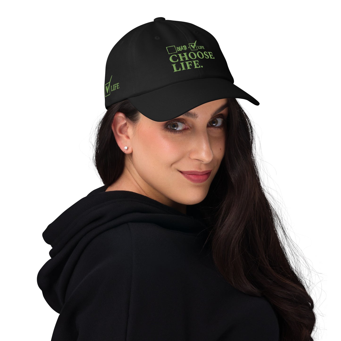 CHOSSE LIFE Dad hat