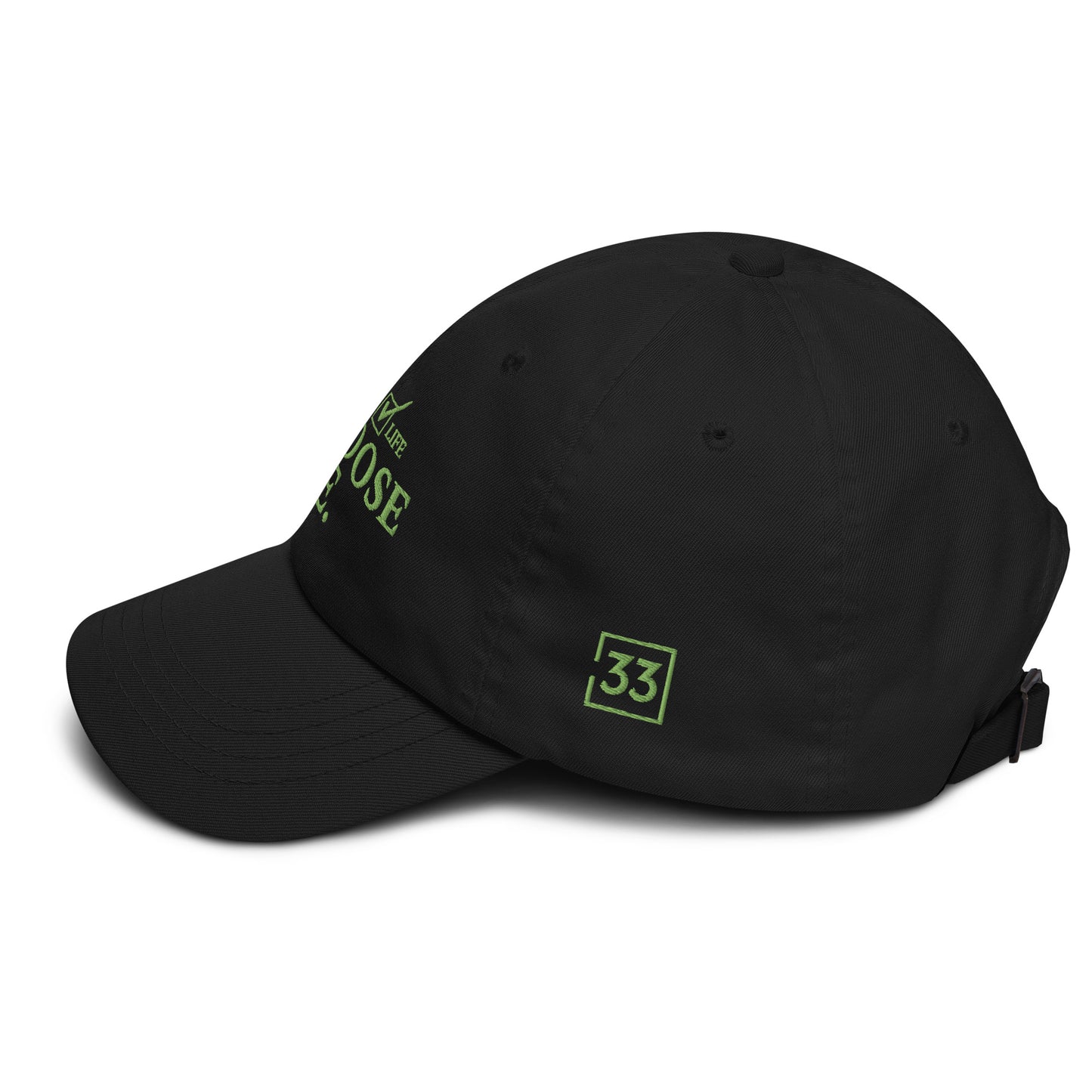 CHOSSE LIFE Dad hat
