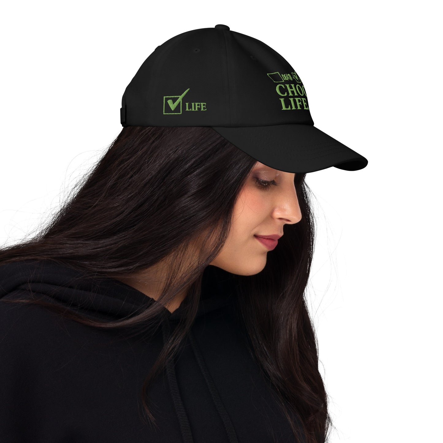 CHOSSE LIFE Dad hat