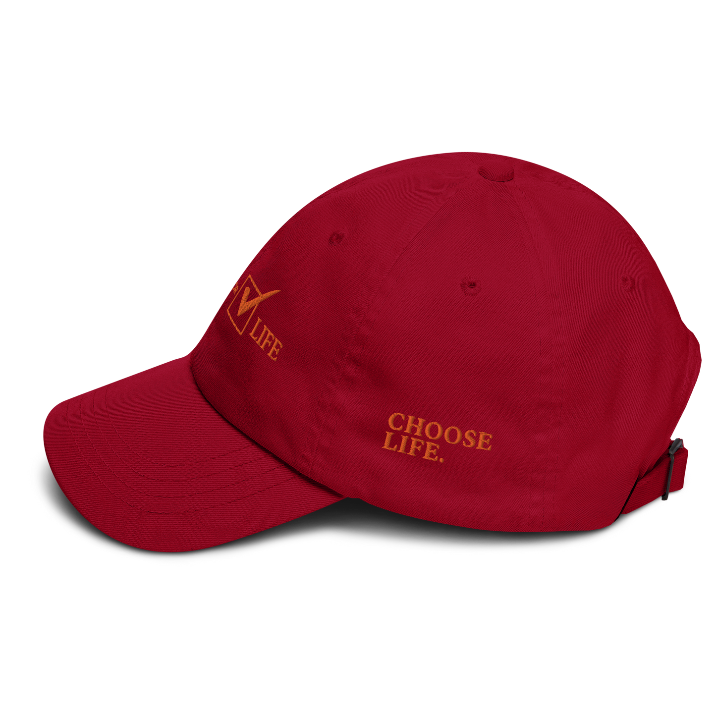 CHOOSE LIFE Dad hat