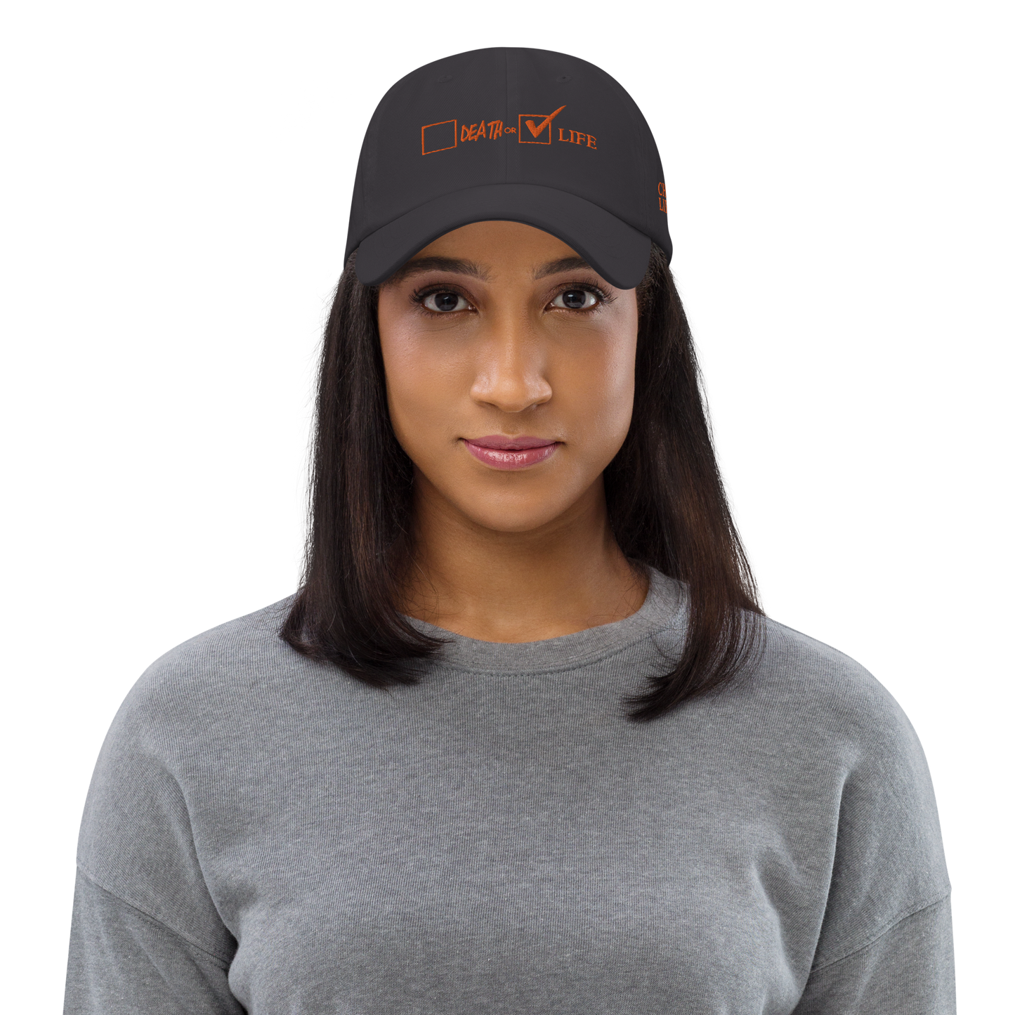 CHOOSE LIFE Dad hat