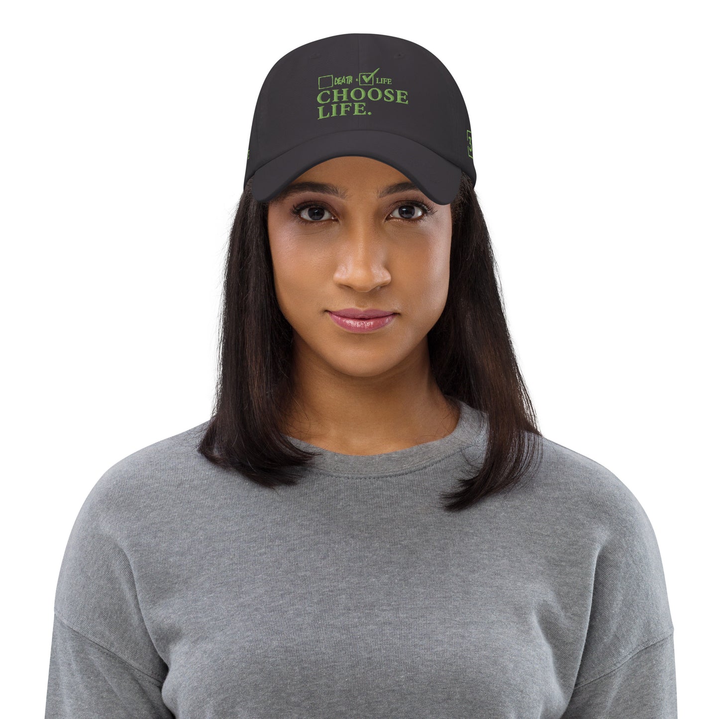 CHOSSE LIFE Dad hat