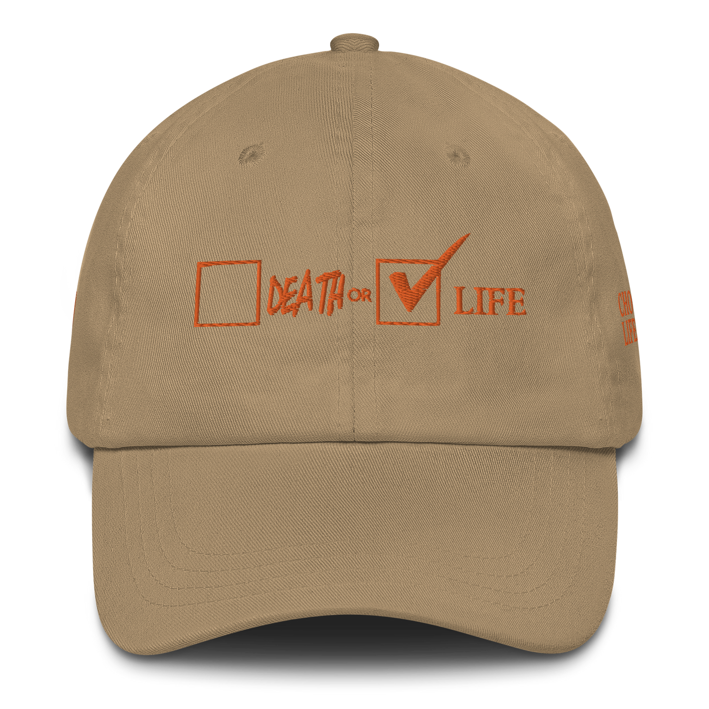 CHOOSE LIFE Dad hat