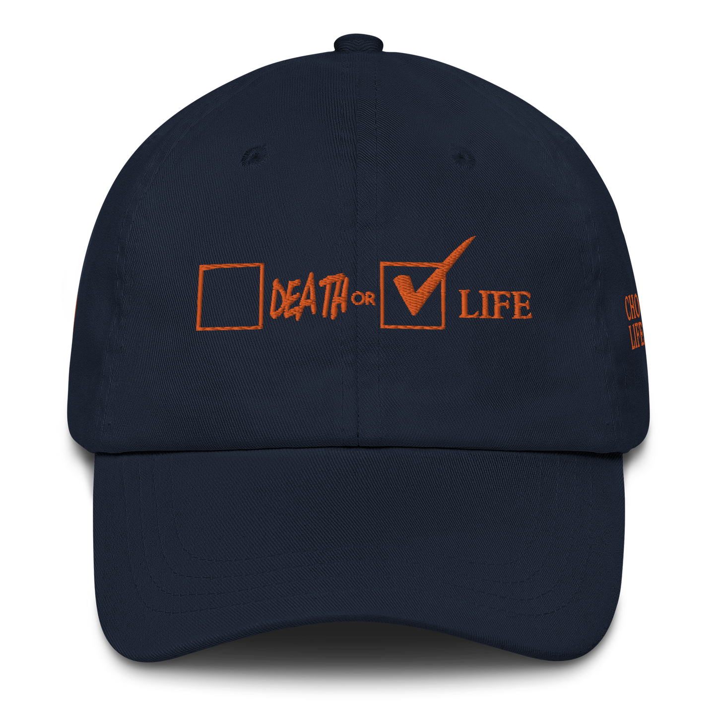 CHOOSE LIFE Dad hat