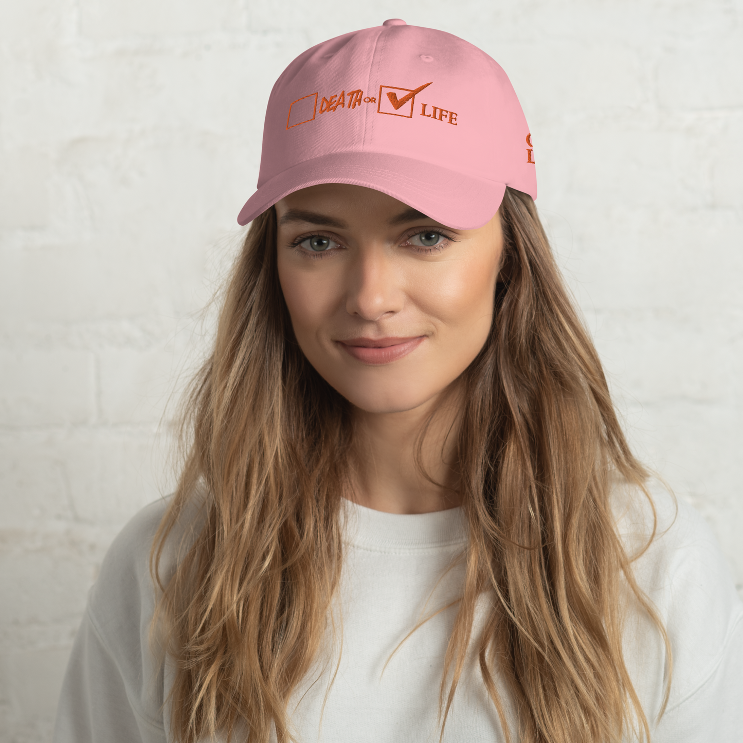 CHOOSE LIFE Dad hat