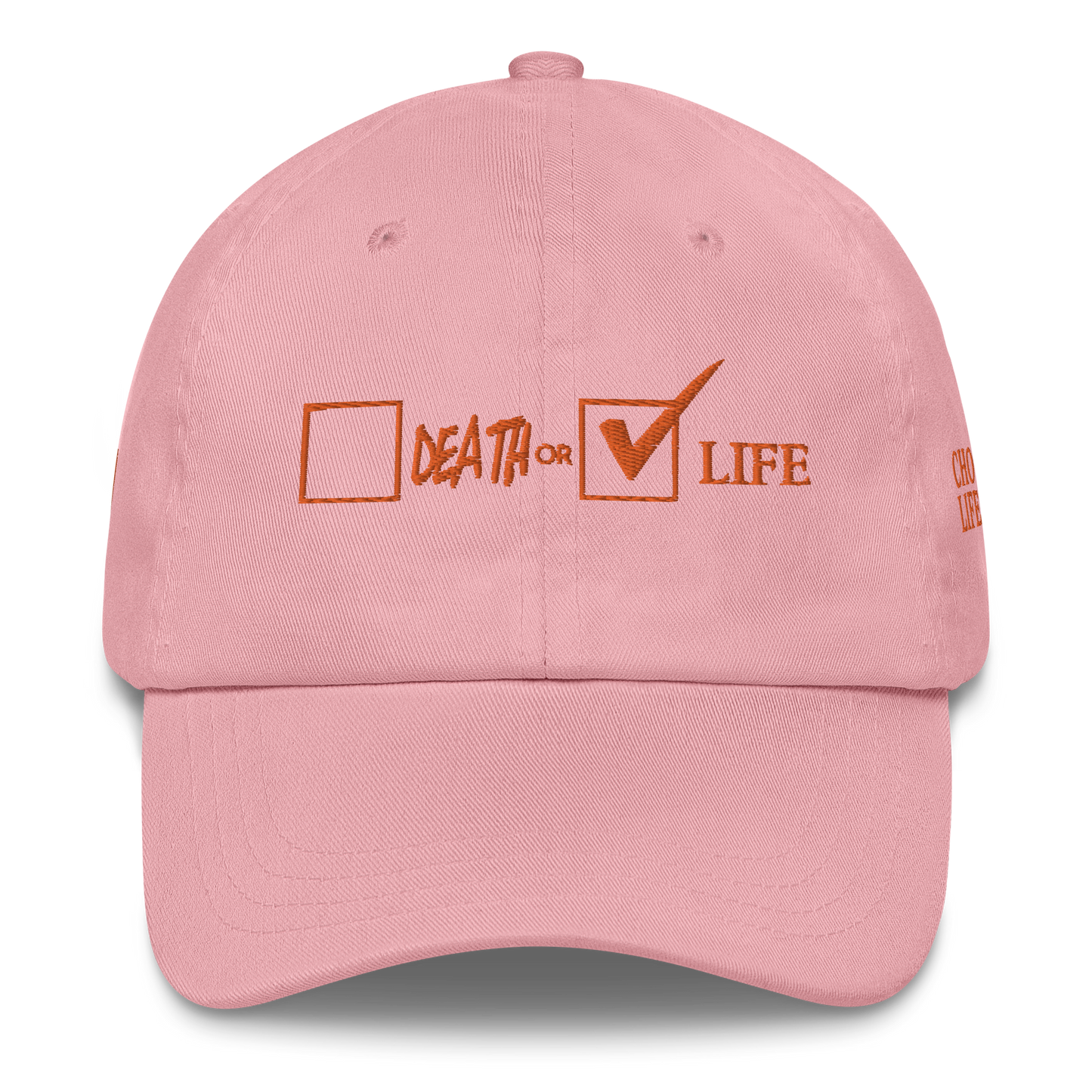 CHOOSE LIFE Dad hat