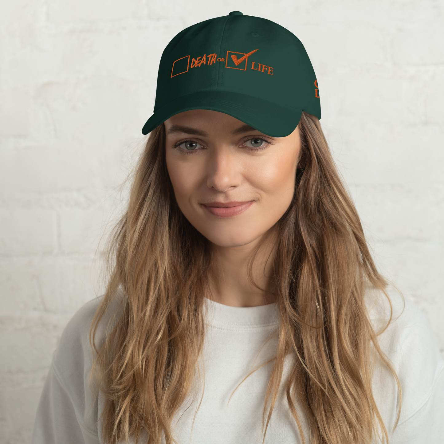 CHOOSE LIFE Dad hat