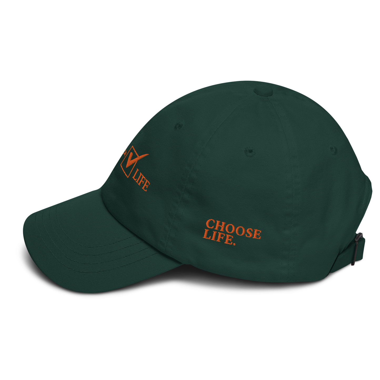 CHOOSE LIFE Dad hat