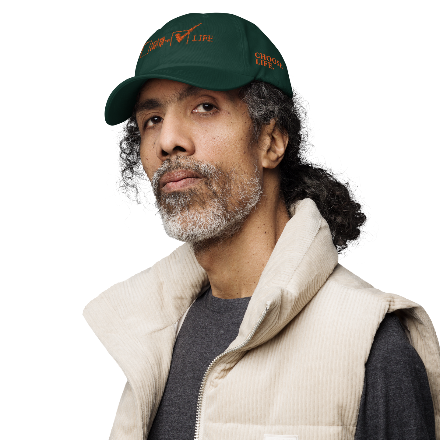 CHOOSE LIFE Dad hat