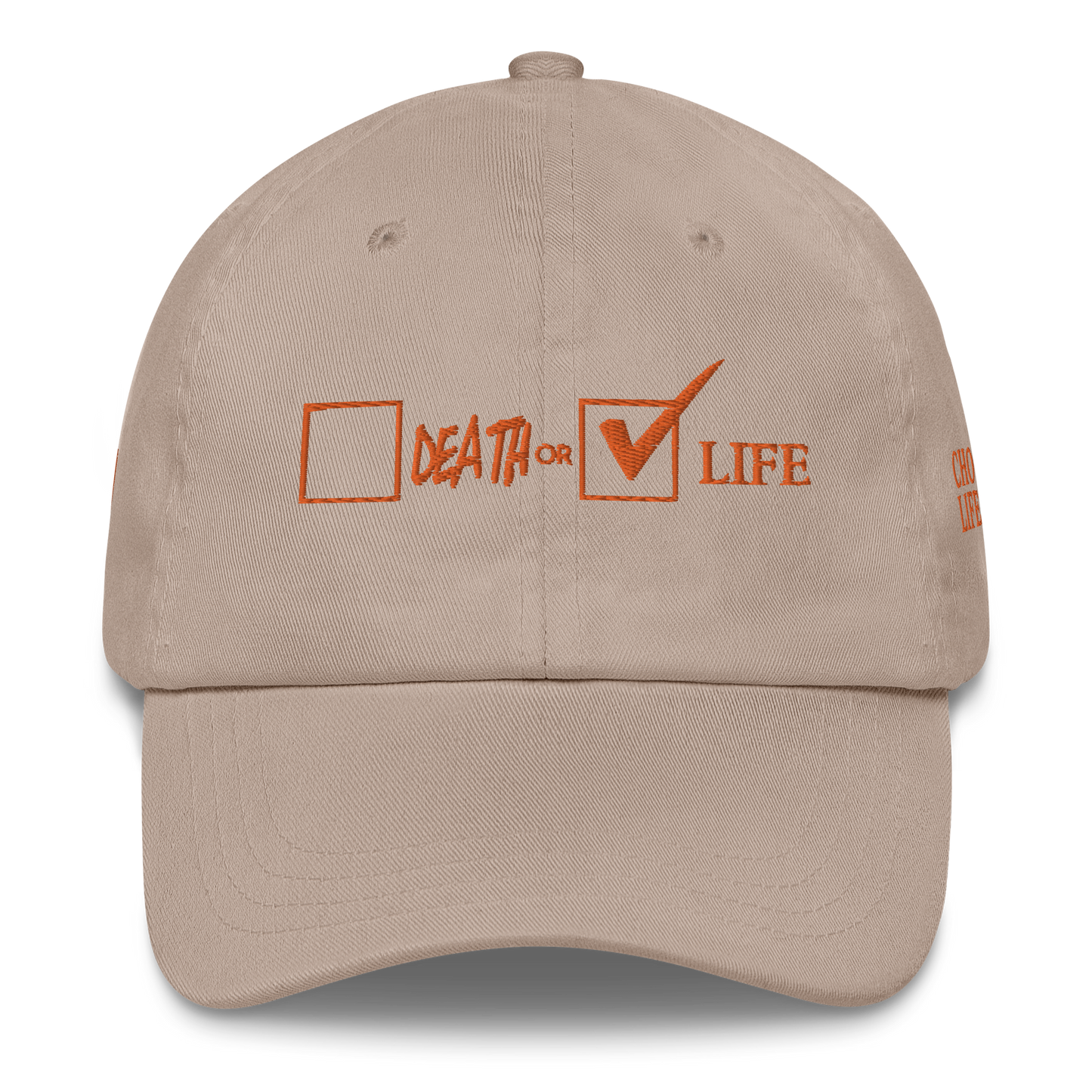 CHOOSE LIFE Dad hat