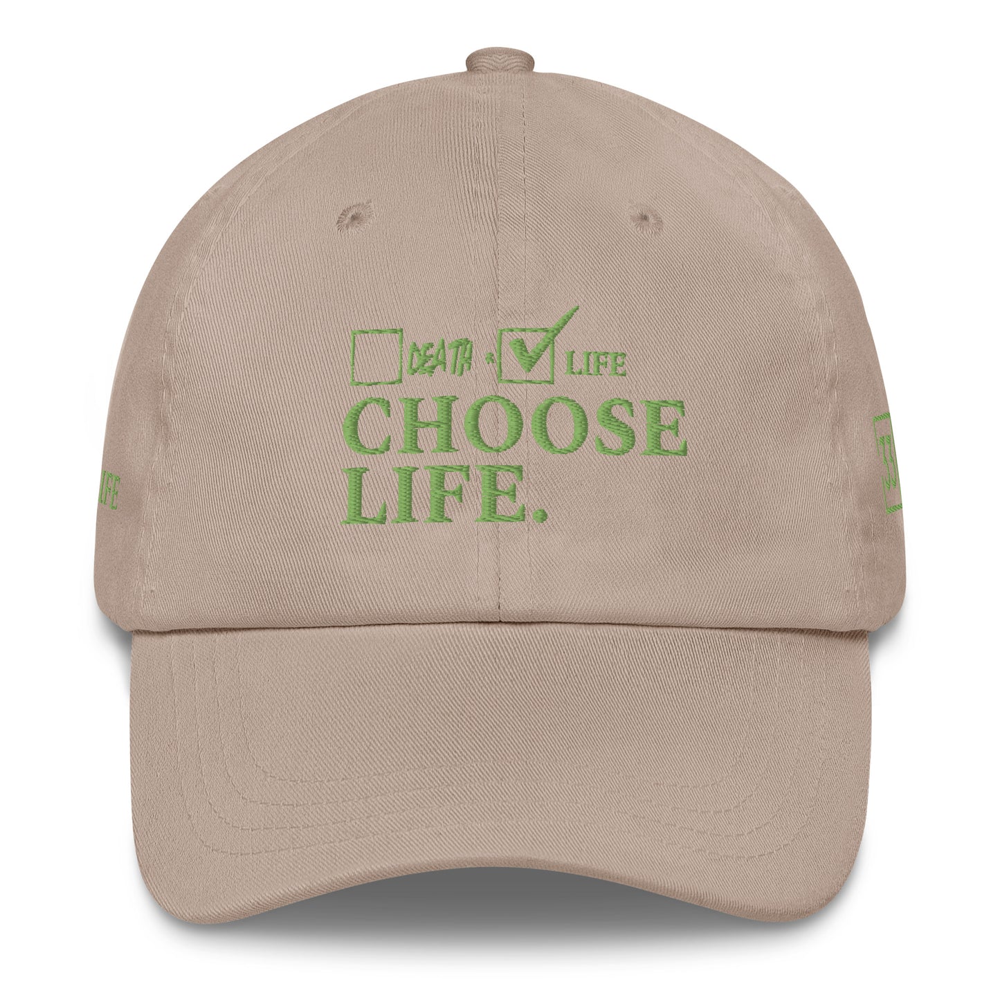 CHOSSE LIFE Dad hat