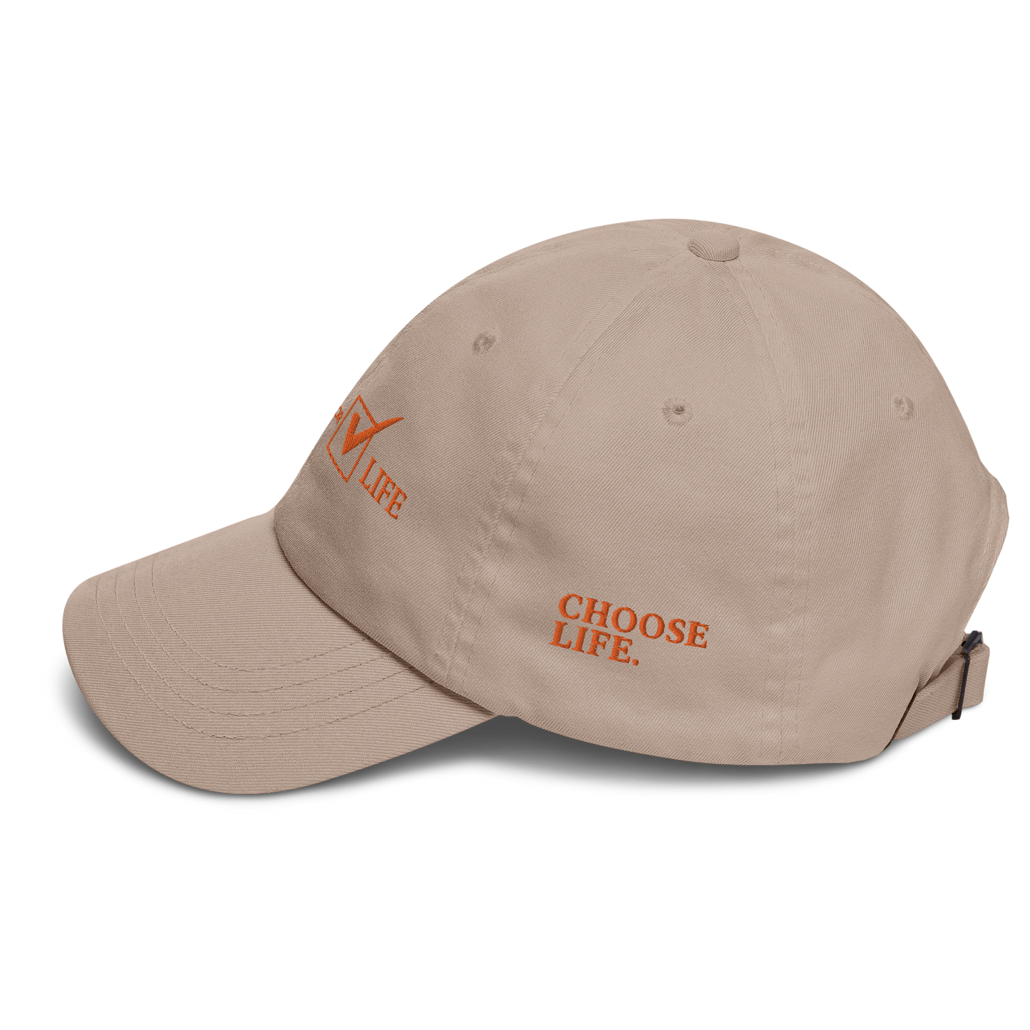 CHOOSE LIFE Dad hat