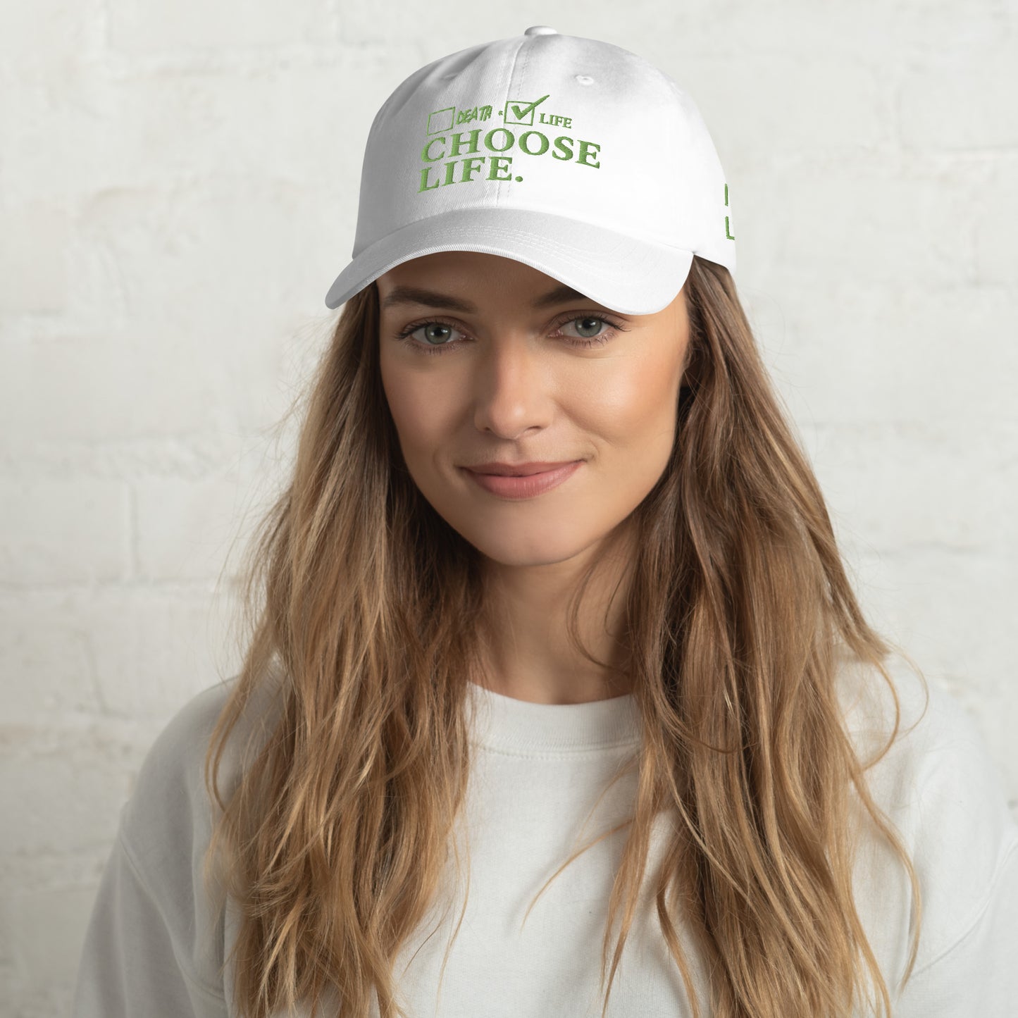 CHOSSE LIFE Dad hat
