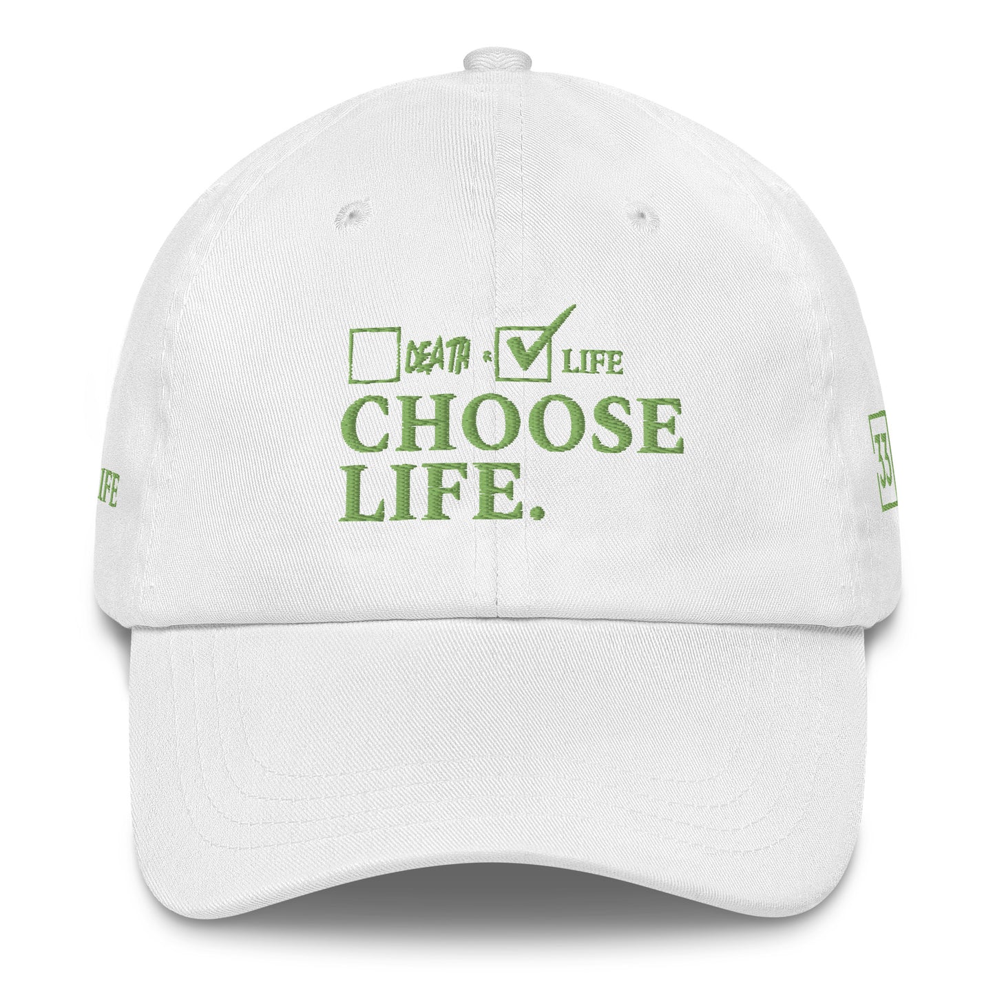 CHOSSE LIFE Dad hat