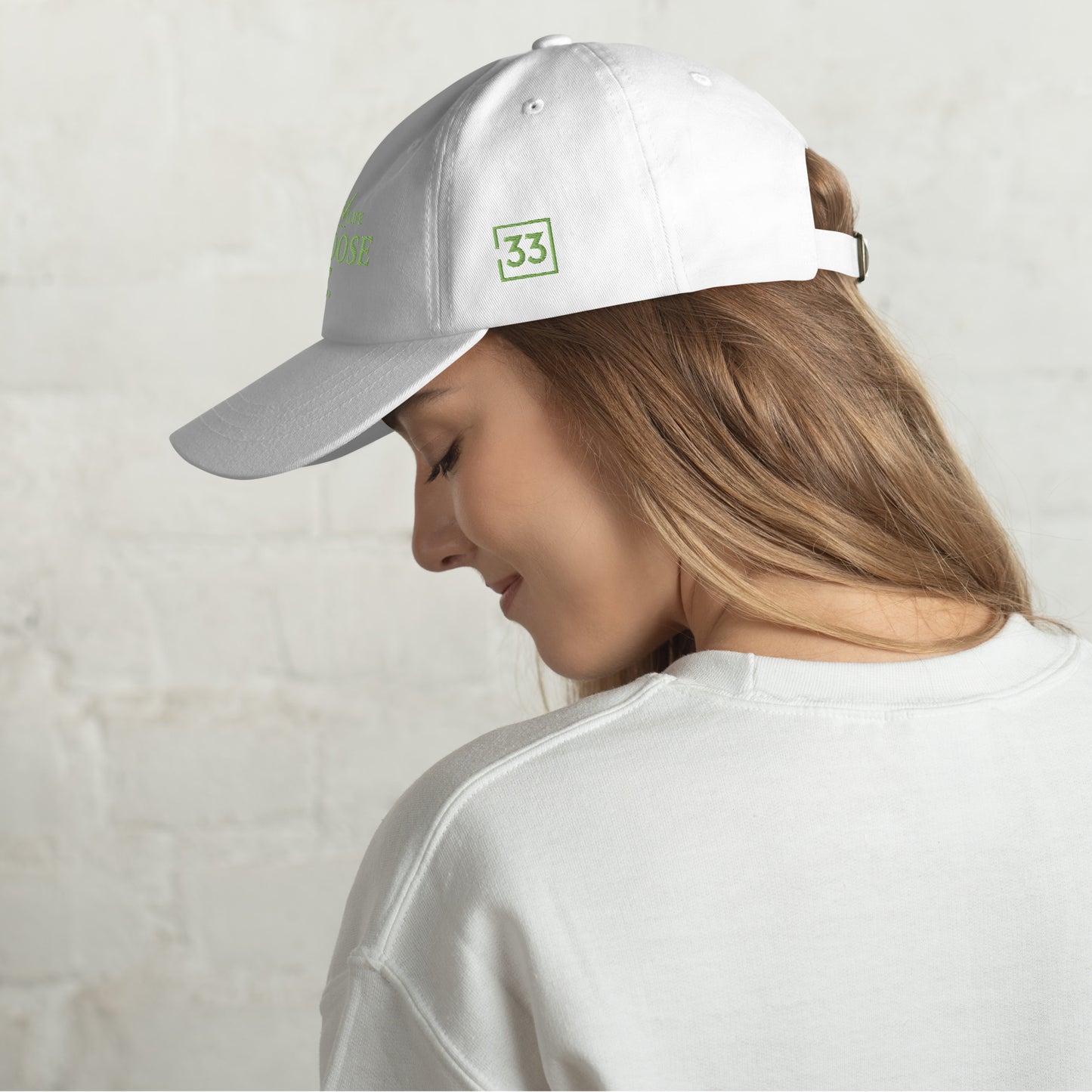 CHOSSE LIFE Dad hat