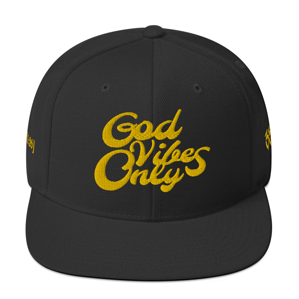 God Vibes Only Snapback Hat