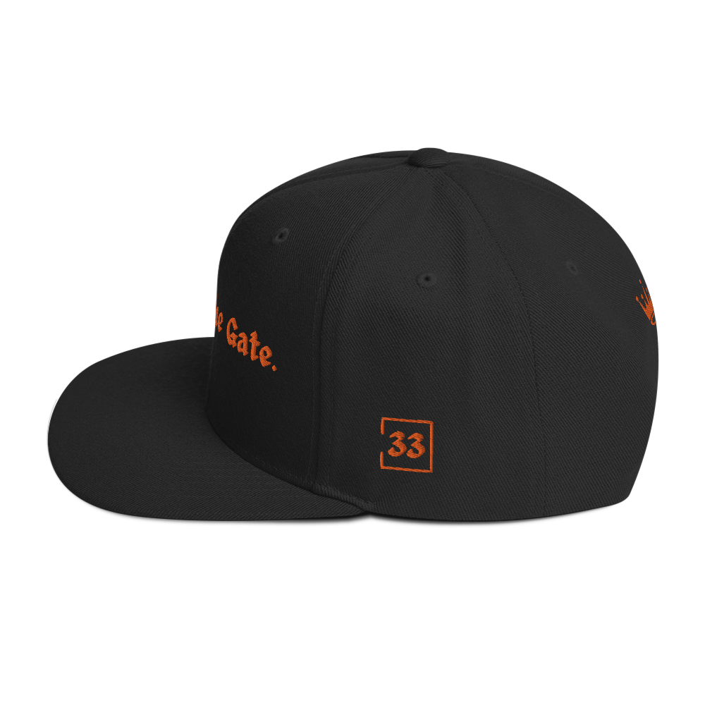 Jesus is the Gate. Snapback Hat