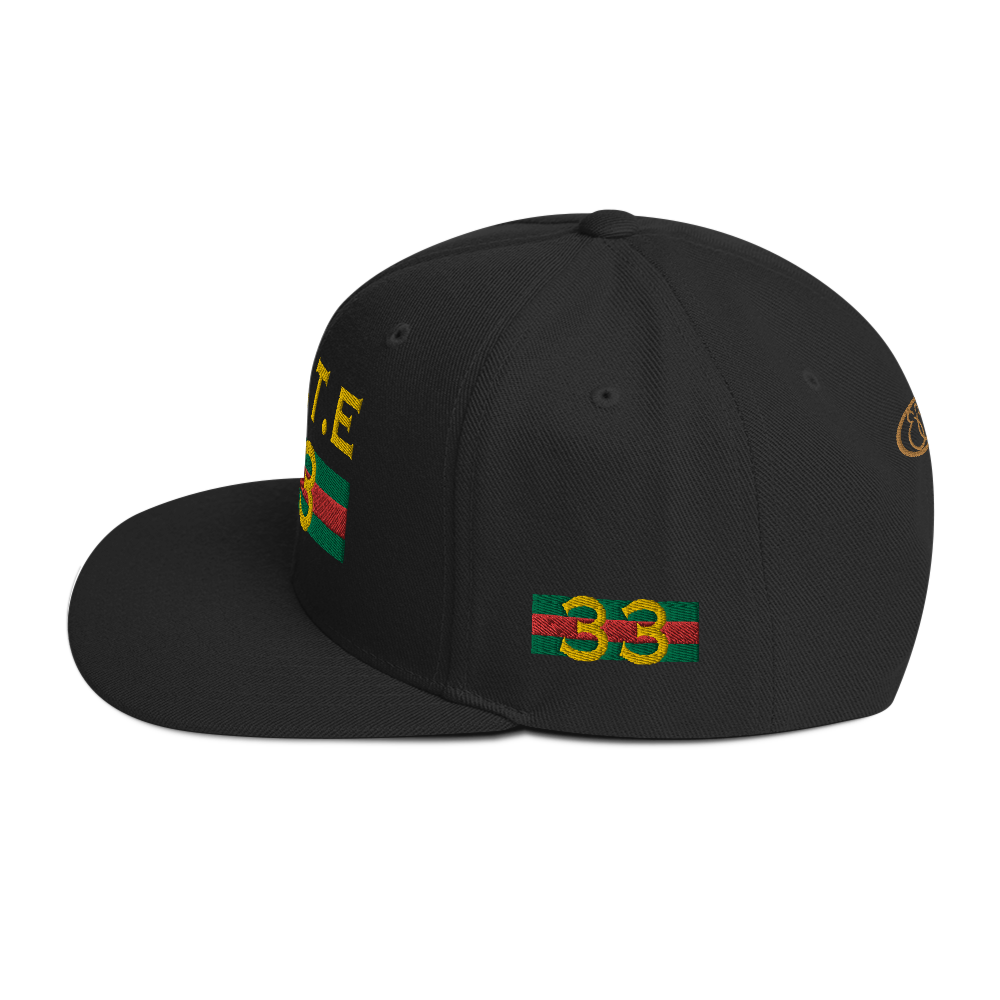 Gate33 Classic Snapback Hat