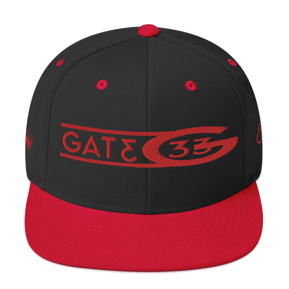 Gate33 Snapback Hat