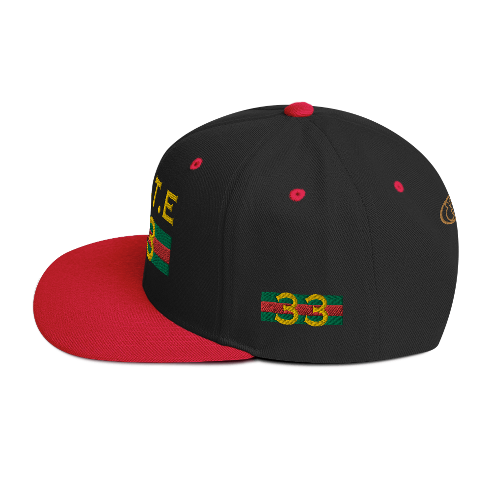 Gate33 Classic Snapback Hat