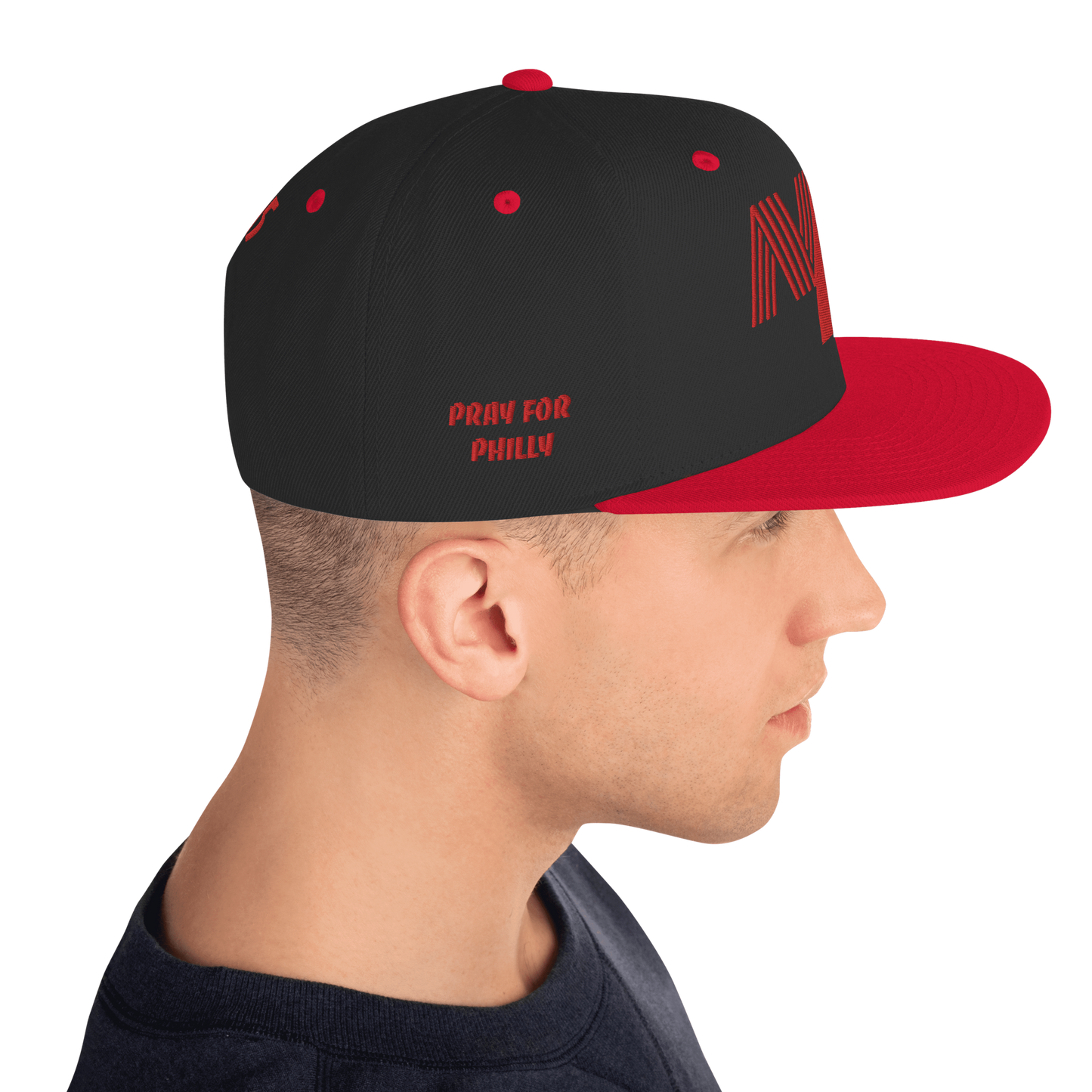 PRAY FOR PHILLY Snapback Hat