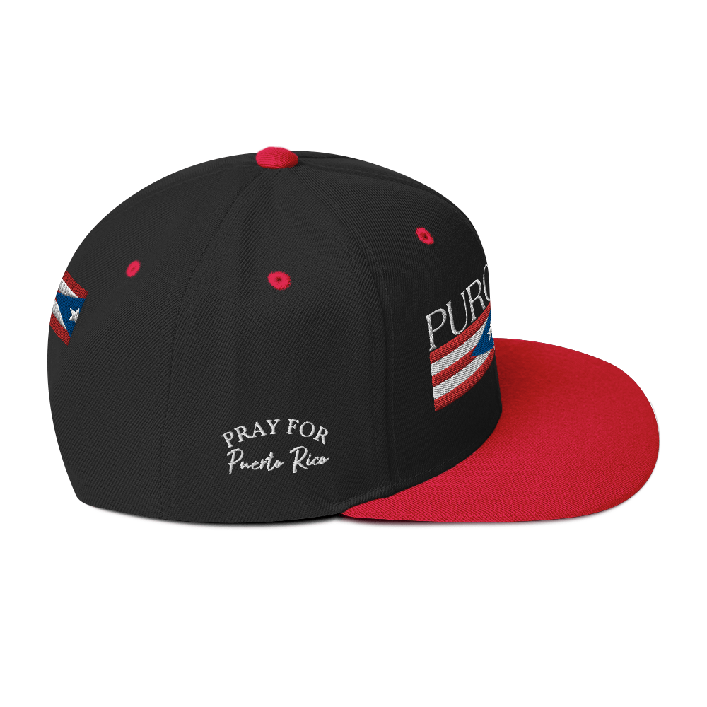 PRAY FOR PR Snapback Hat