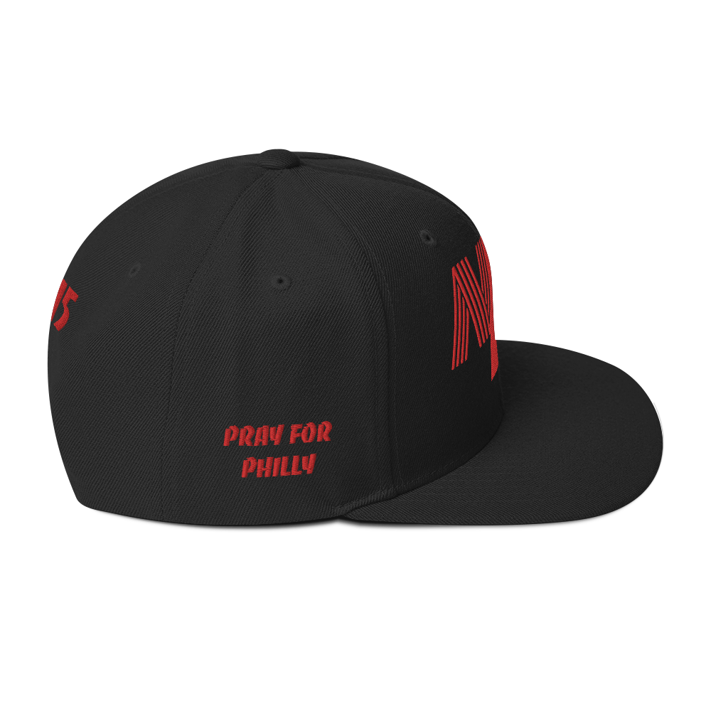 PRAY FOR PHILLY Snapback Hat