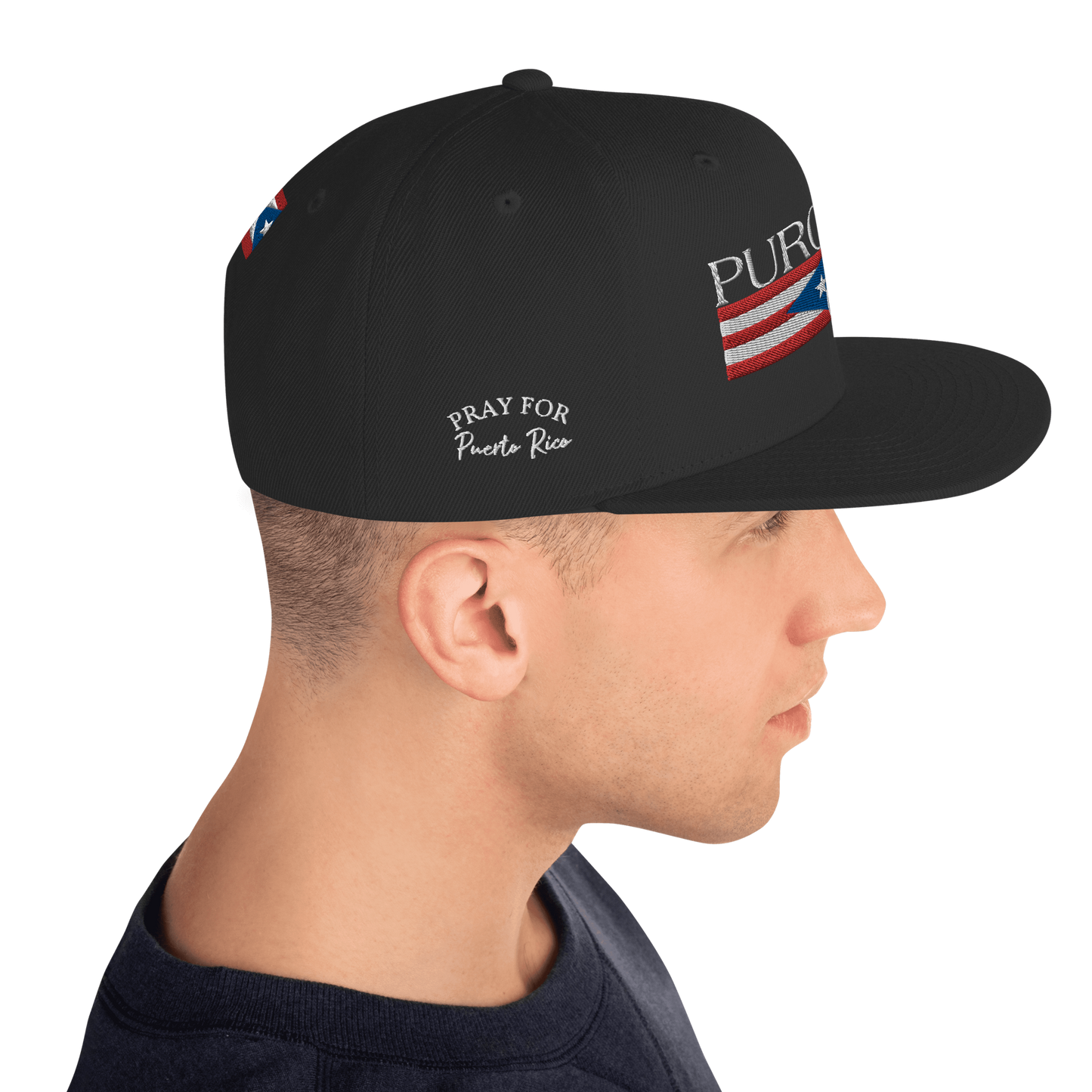 PRAY FOR PR Snapback Hat