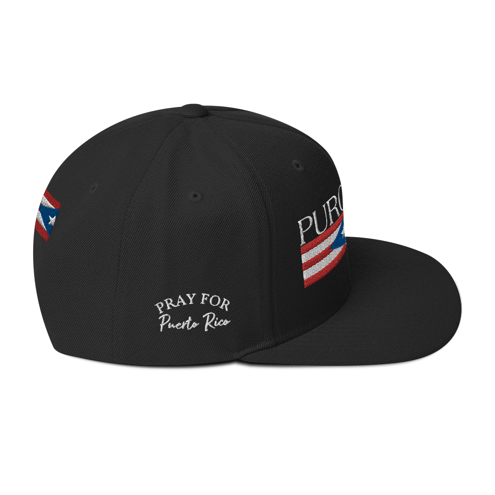 PRAY FOR PR Snapback Hat