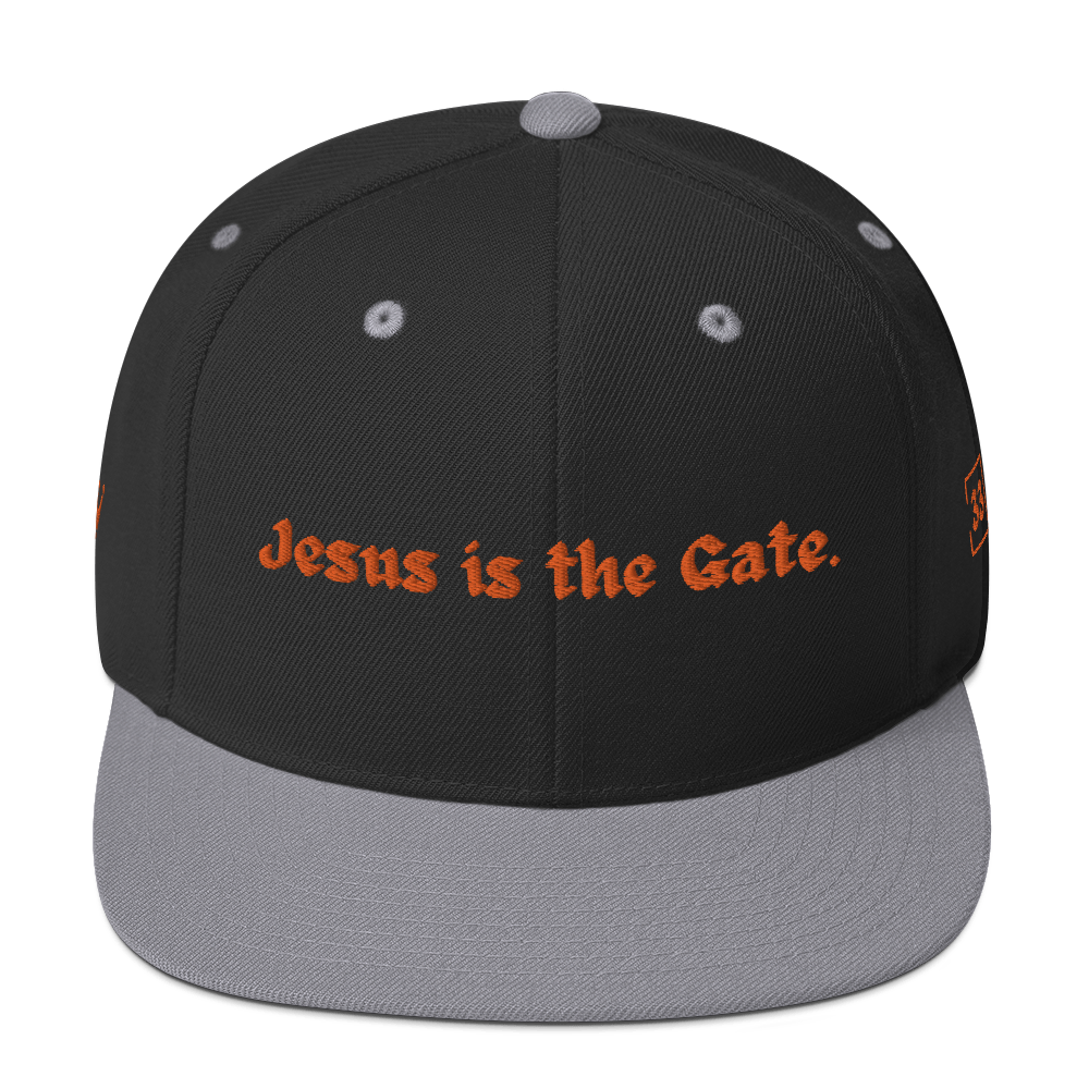 Jesus is the Gate. Snapback Hat