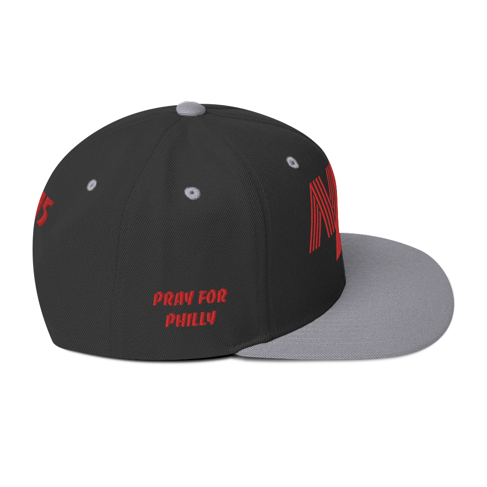 PRAY FOR PHILLY Snapback Hat