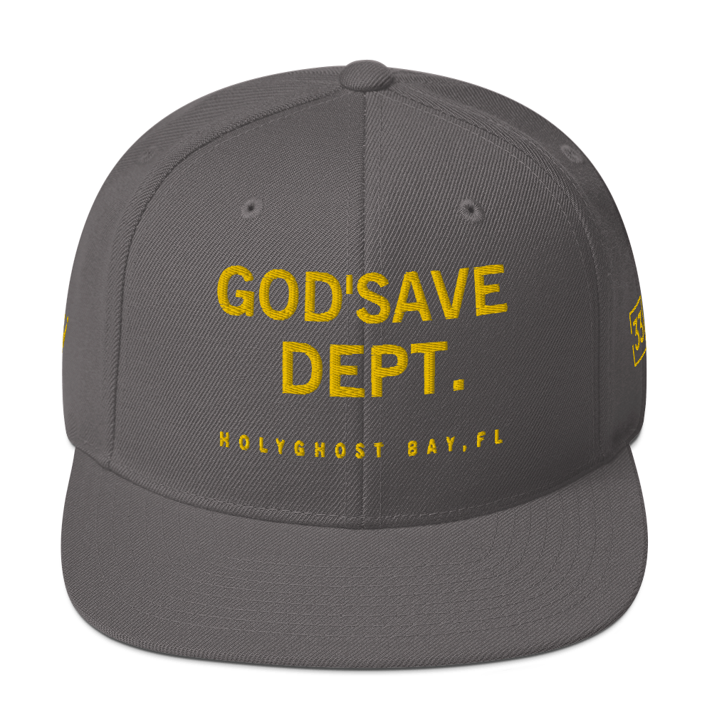GOD'SAVE Snapback Hat