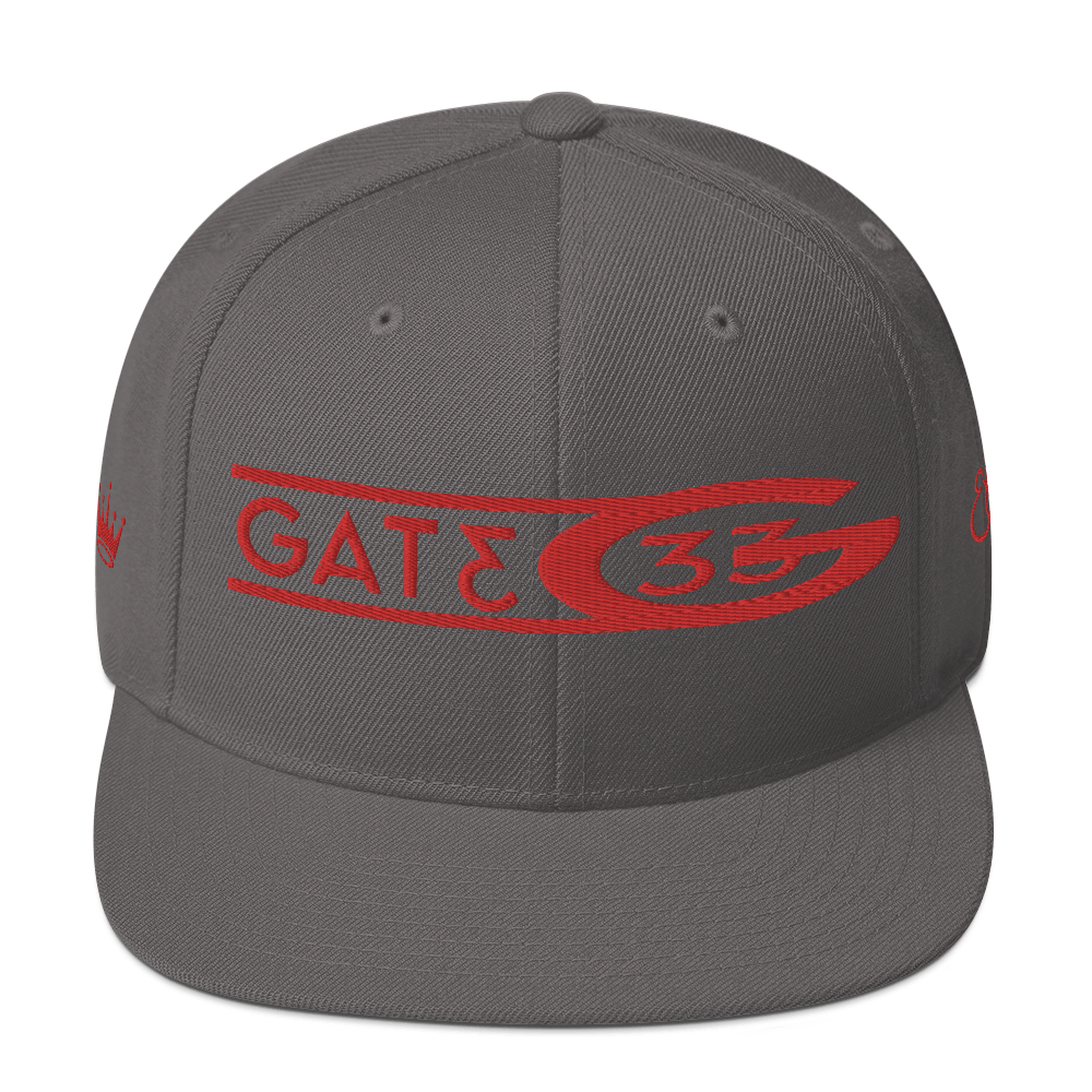 Gate33 Snapback Hat