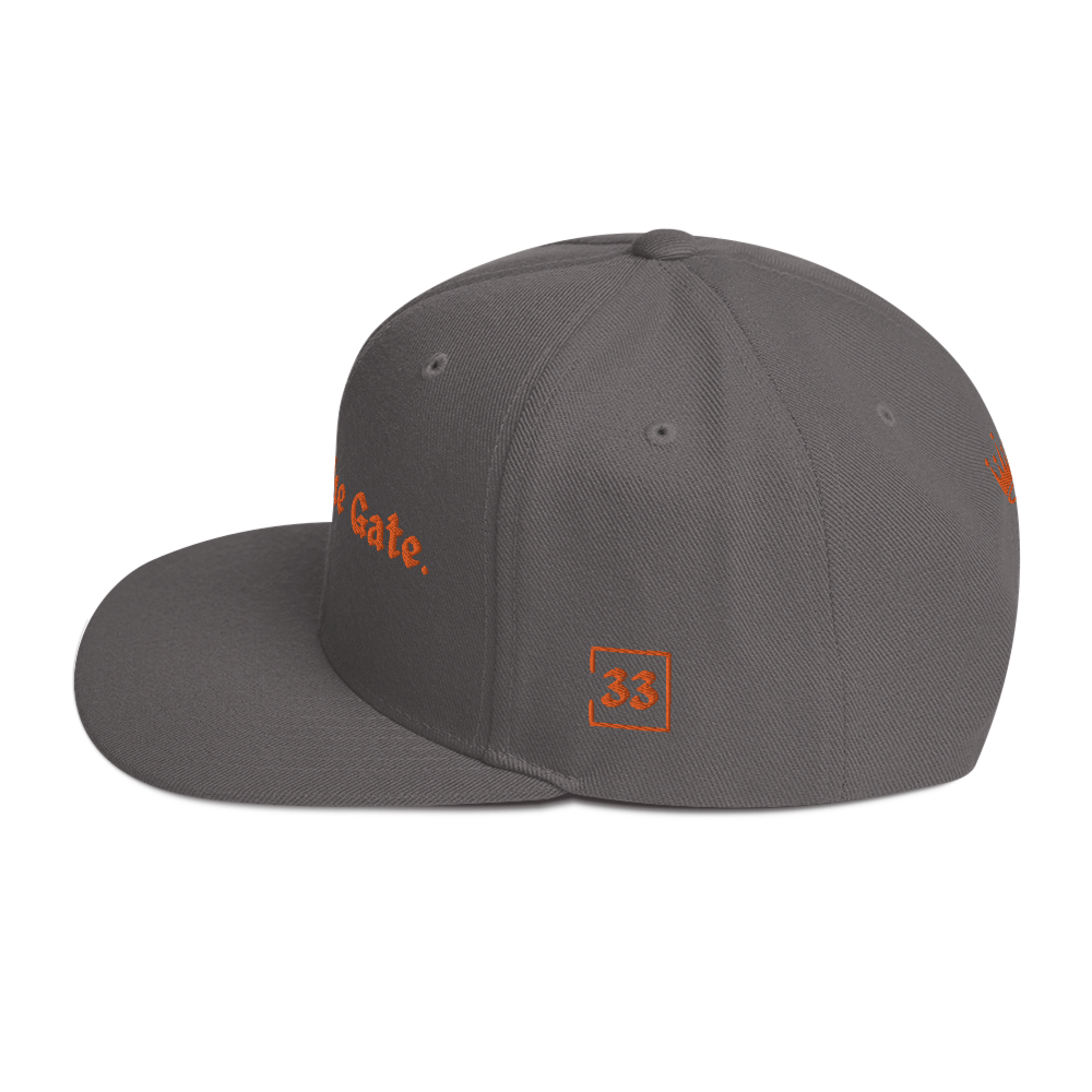 Jesus is the Gate. Snapback Hat