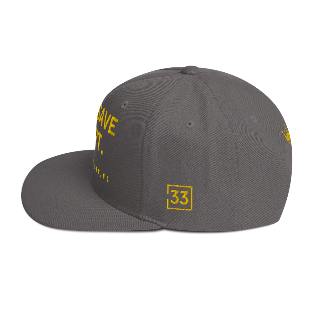 GOD'SAVE Snapback Hat