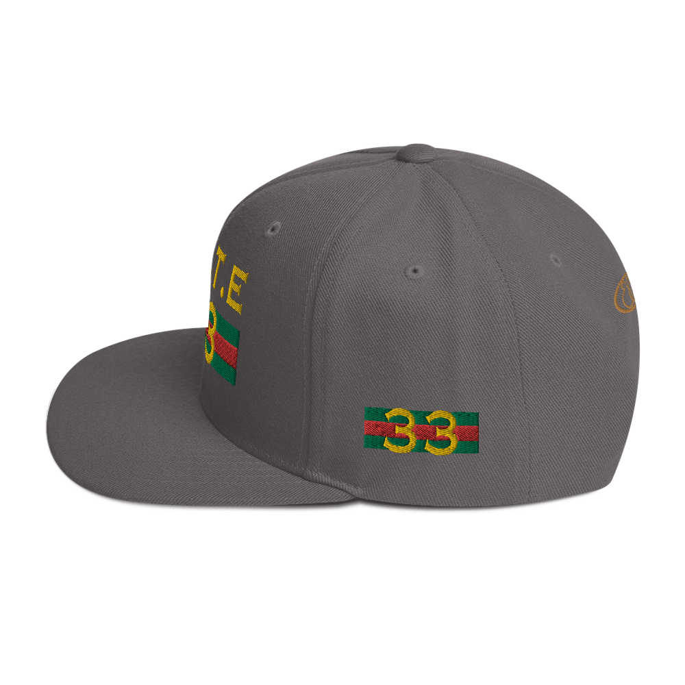 Gate33 Classic Snapback Hat