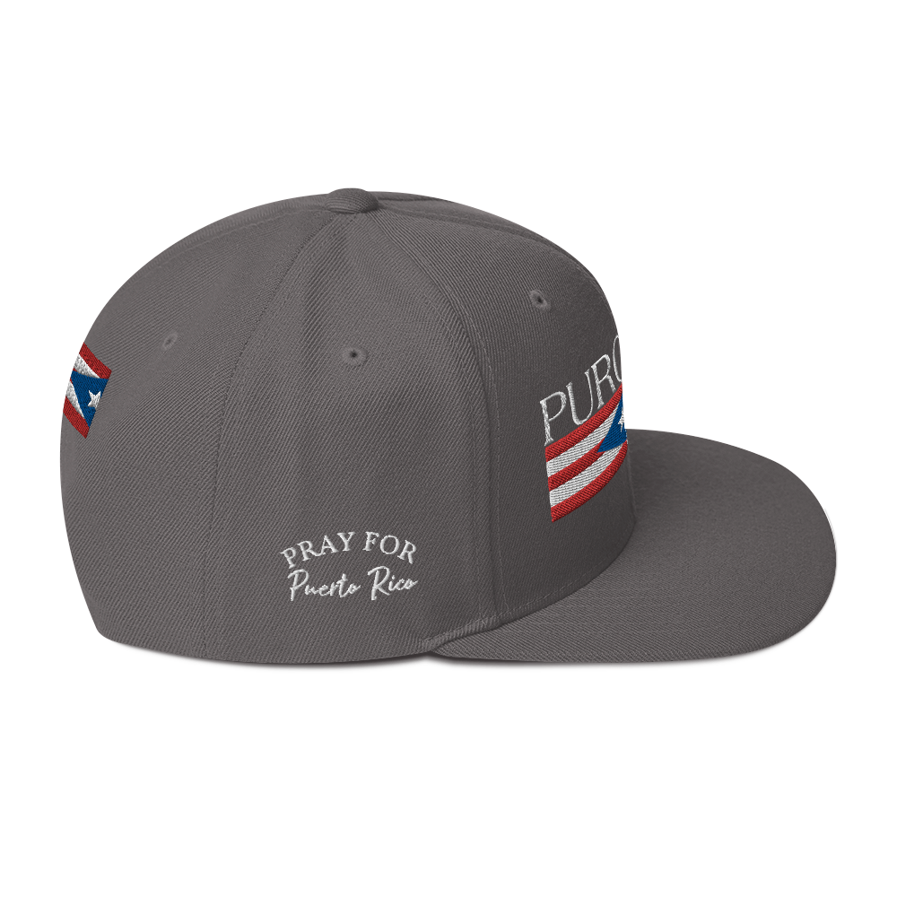 PRAY FOR PR Snapback Hat