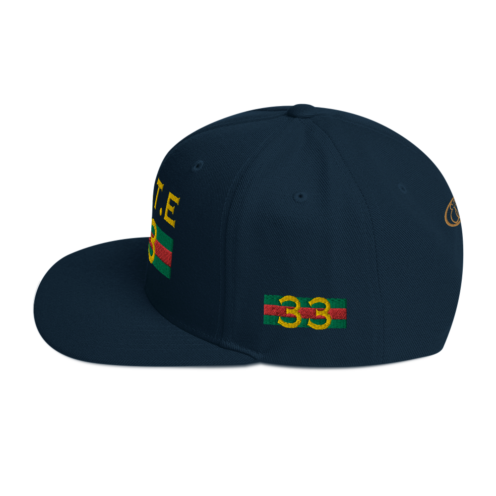 Gate33 Classic Snapback Hat