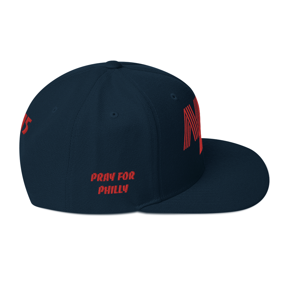 PRAY FOR PHILLY Snapback Hat