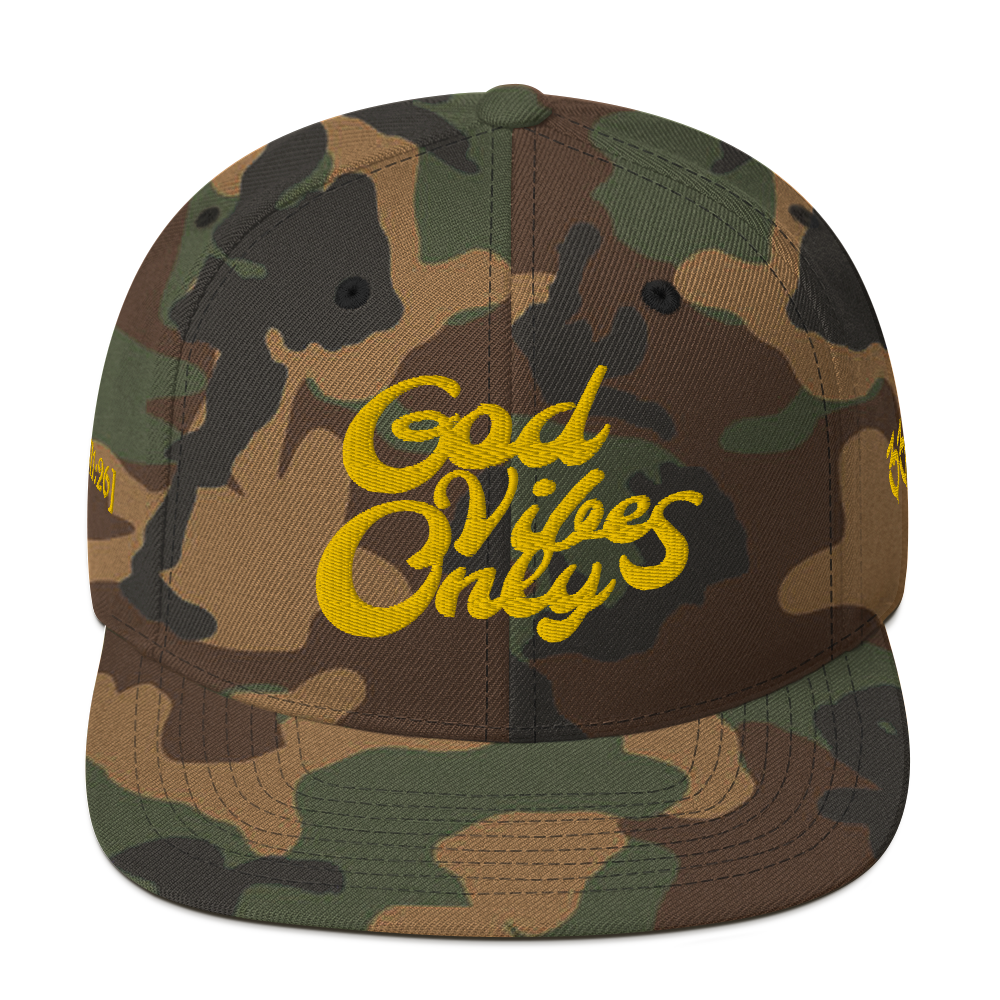 God Vibes Only Snapback Hat