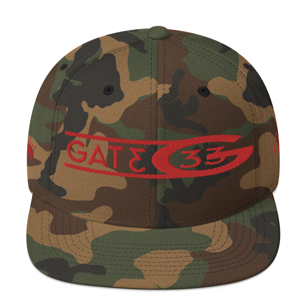Gate33 Snapback Hat