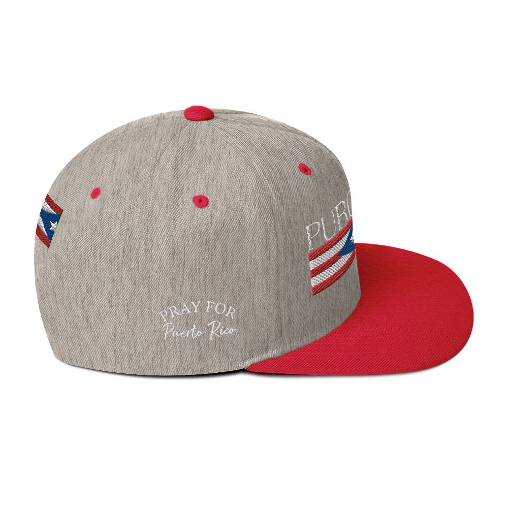 PRAY FOR PR Snapback Hat