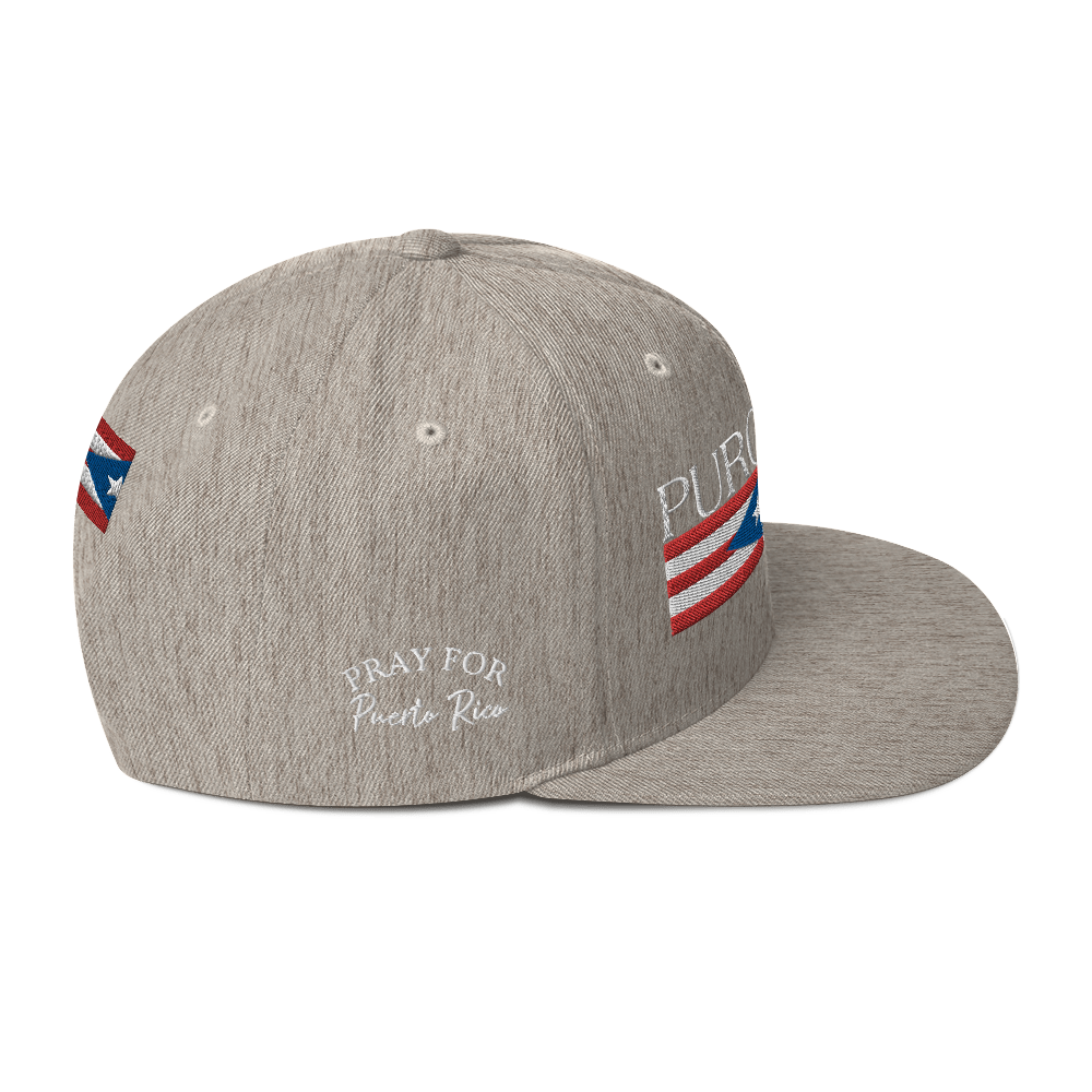 PRAY FOR PR Snapback Hat