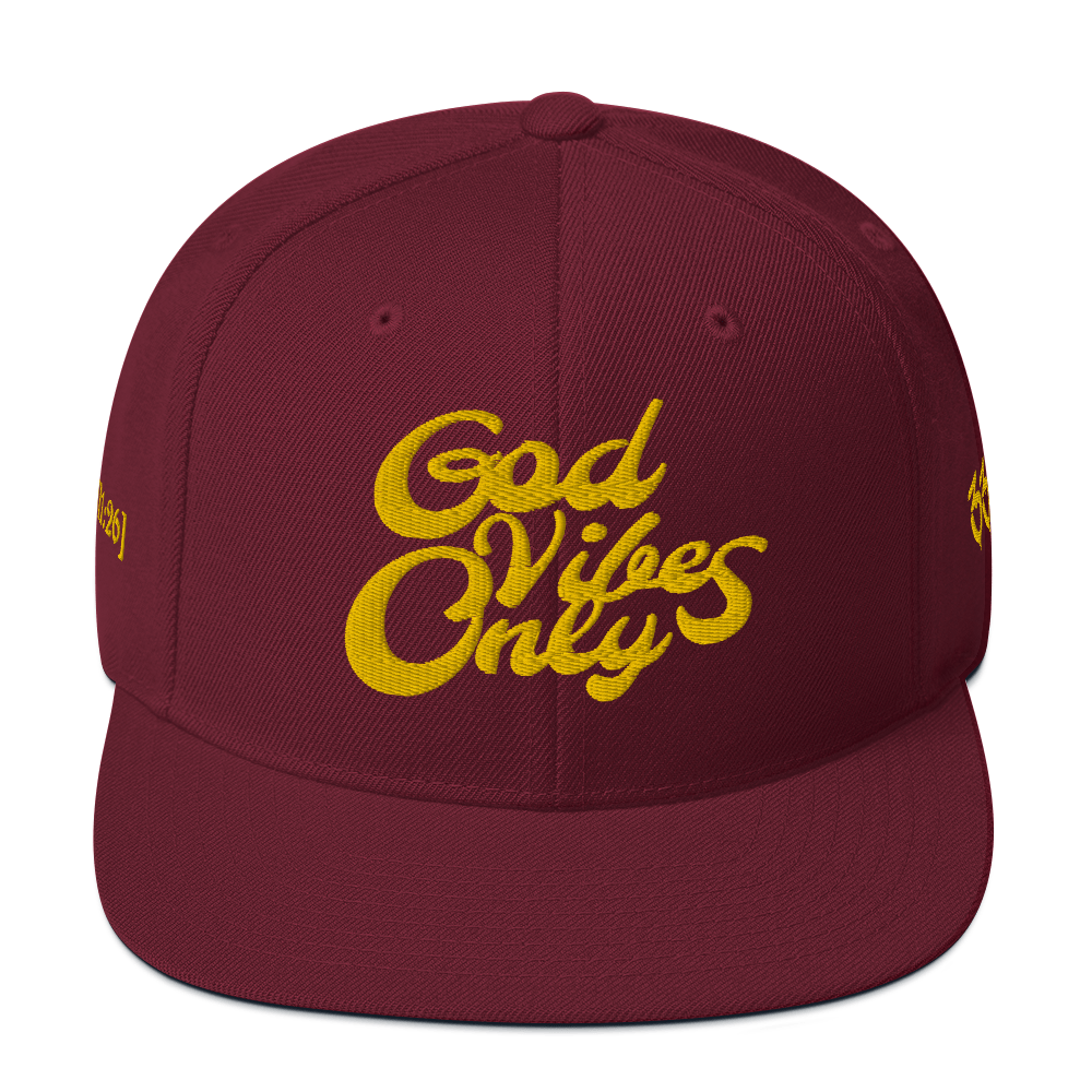 God Vibes Only Snapback Hat