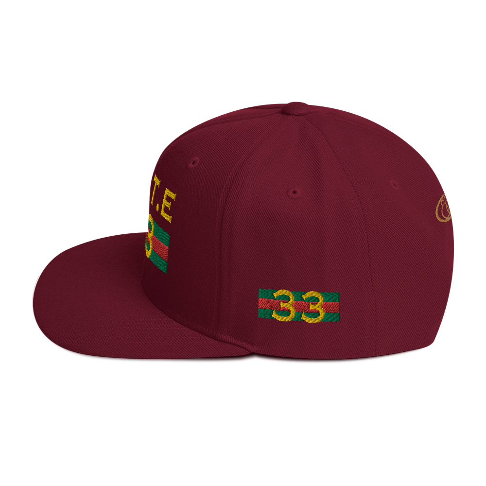 Gate33 Classic Snapback Hat