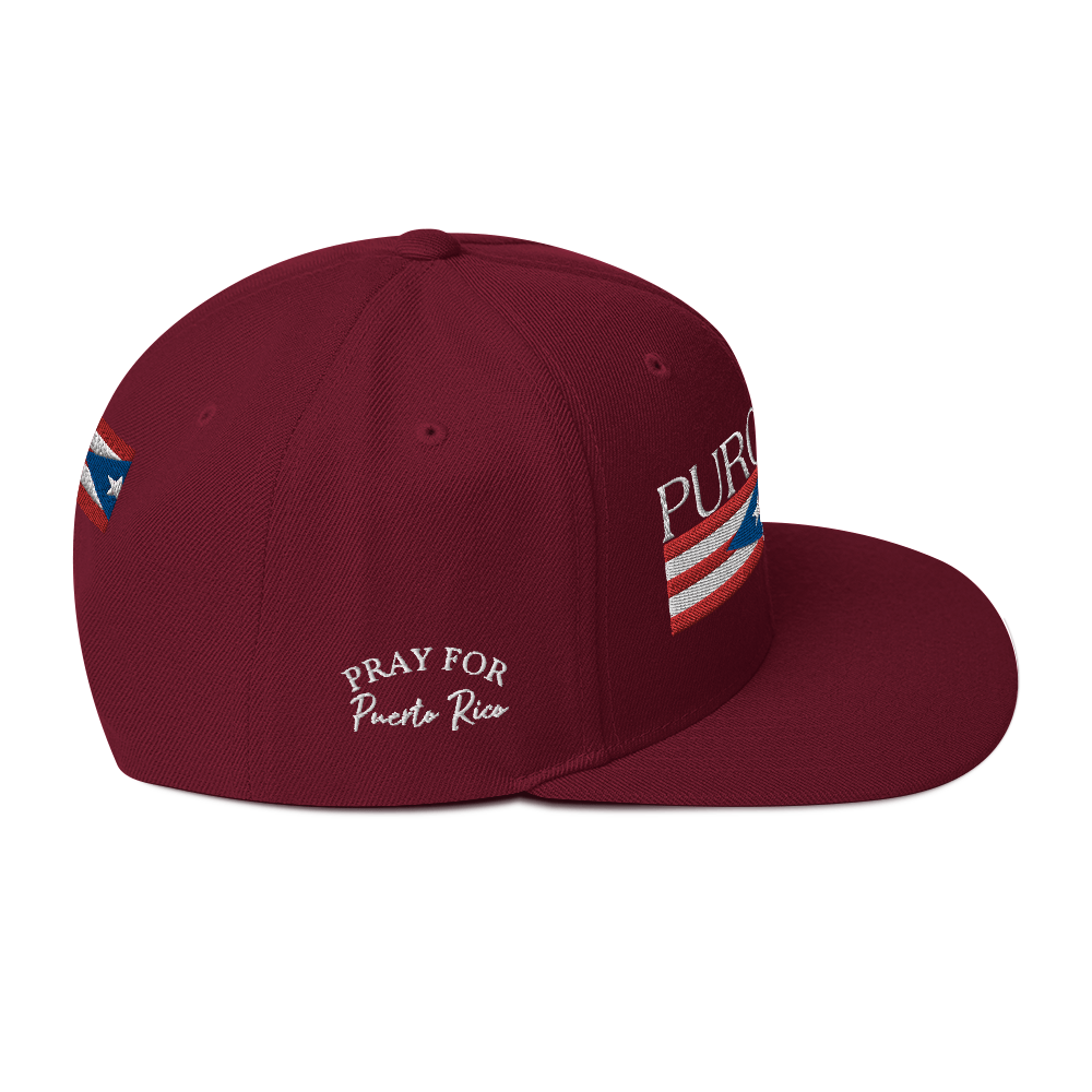 PRAY FOR PR Snapback Hat