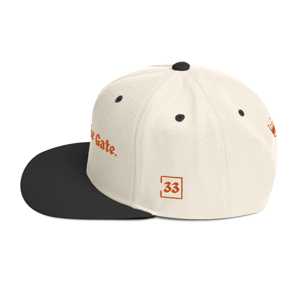 Jesus is the Gate. Snapback Hat